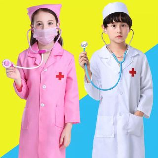 お医者さん ドクター コスチューム コスプレ 仮装 お医者さんごっこ おままごと(知育玩具)