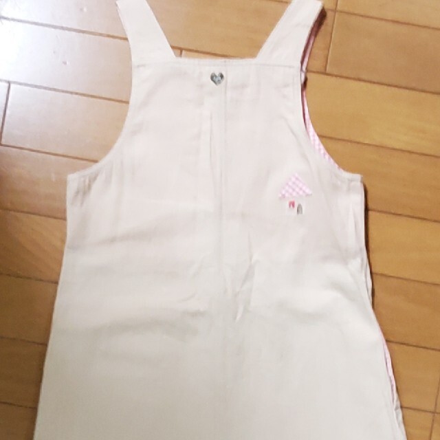 familiar(ファミリア)のfamiliar f dash　ジャンパースカート　130 キッズ/ベビー/マタニティのキッズ服女の子用(90cm~)(スカート)の商品写真