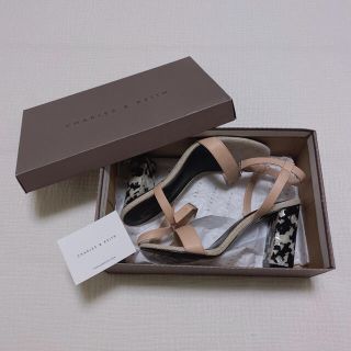 チャールズアンドキース(Charles and Keith)のチャールズアンドキース♡ヒール♡size38※箱なし(サンダル)