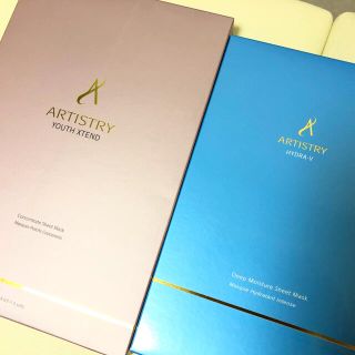 アムウェイ(Amway)のアムウェイ　アーティストリー　シート状パック　新品2個セット(パック/フェイスマスク)