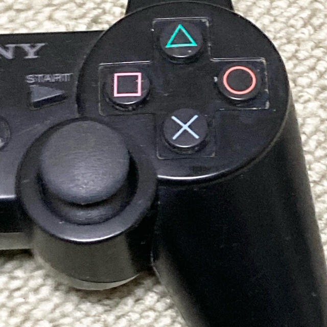 PlayStation3(プレイステーション3)のPS3 コントローラー DUALSHOCK3 ブラック 純正 エンタメ/ホビーのゲームソフト/ゲーム機本体(その他)の商品写真