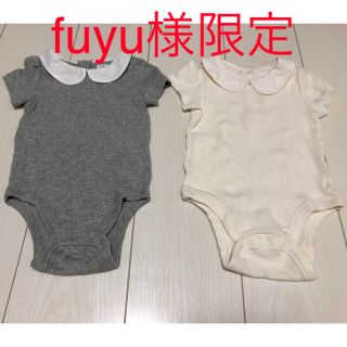 ベビーギャップ(babyGAP)の襟付きニットボディシャツ(ロンパース)