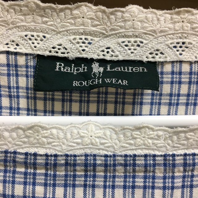 Ralph Lauren(ラルフローレン)のラルフローレン　レースシャツ レディースのトップス(シャツ/ブラウス(長袖/七分))の商品写真