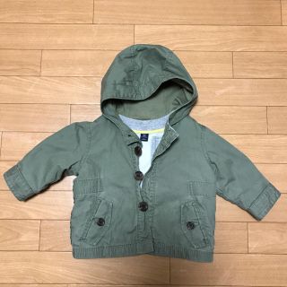 ベビーギャップ(babyGAP)のbaby GAP♡70㎝♡カーキ ジャケット♡ミリタリー(ジャケット/コート)