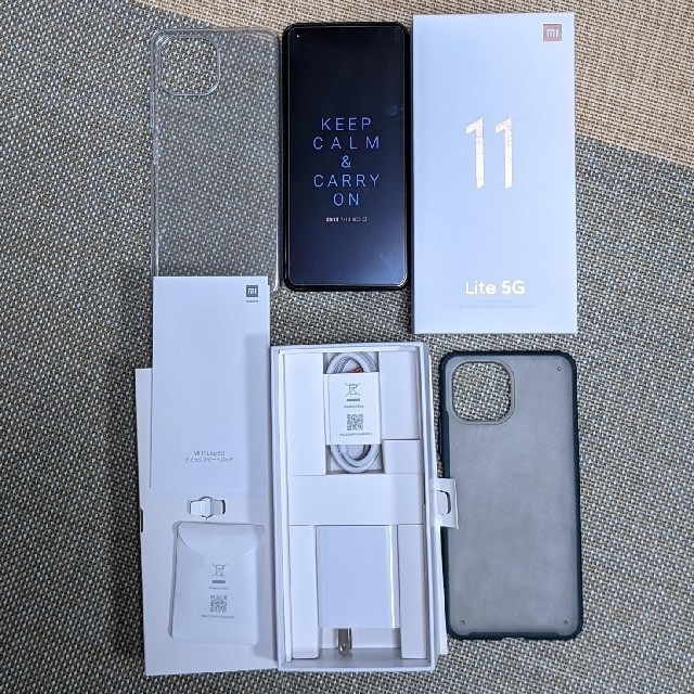 買い物サービス Xiaomi Mi 11 Lite 5G トリュフブラック SIMフリー ...