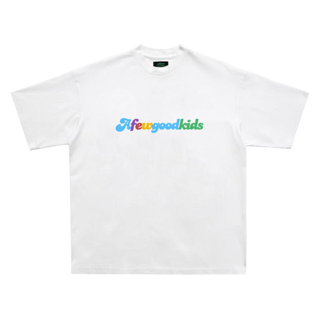 ださい FFF A FEW GOOD KIDS 3D LOGO 半袖 Tシャツ　ホワイトの通販 by ノーフNOFF's shop｜ラクマ けください