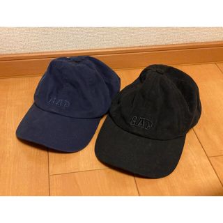 ギャップ(GAP)のGAP  キャップ　帽子　ペア　カップル　黒×ネイビー　56-60cm(キャップ)