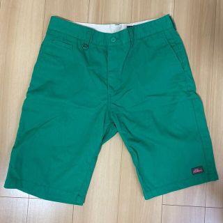 ディッキーズ(Dickies)のディッキーズ　ハーフパンツ　グリーン(ショートパンツ)