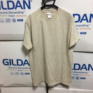 ギルタン(GILDAN)のGILDANギルダン☆半袖無地Tシャツ☆ポケット無し☆ベージュ系サンドM(Tシャツ/カットソー(半袖/袖なし))