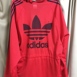 アディダス(adidas)のadidasメッシュパーカー(ジャージ)