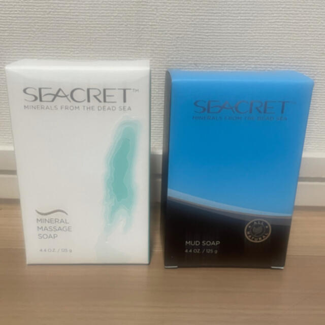 SEACRET ミネラルソープ/マットソープ2個セット