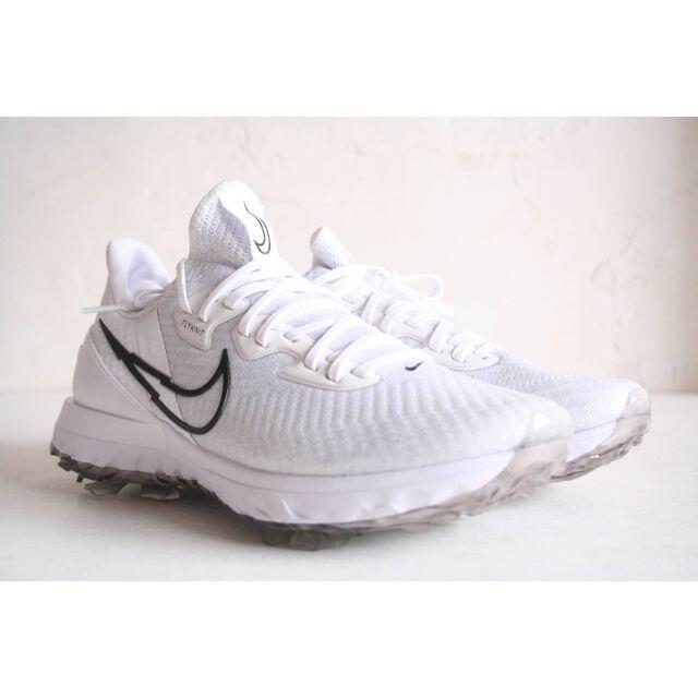 NIKE - 27cmワイド ナイキ エアズーム インフィニティ ツアー ホワイト プラチナ NIKE - 27cmワイド ナイキ エアズーム インフィニティ ツアー
