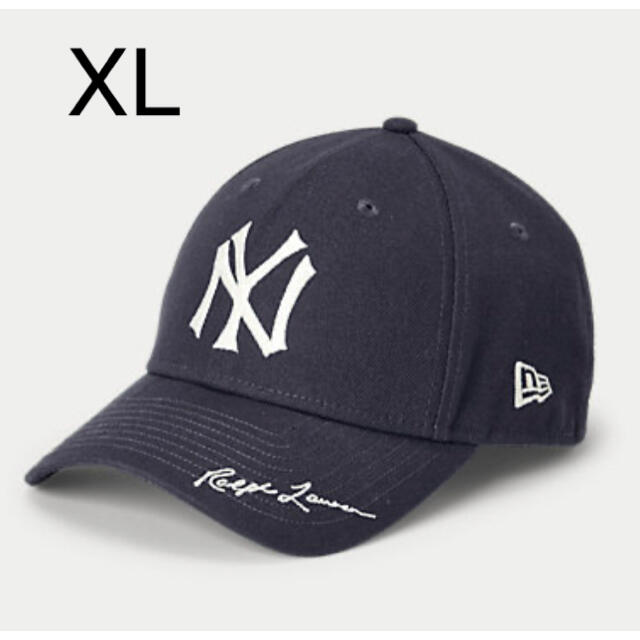 POLO RALPH LAUREN(ポロラルフローレン)のpolo ralph lauren NY yankees new era XL メンズの帽子(キャップ)の商品写真