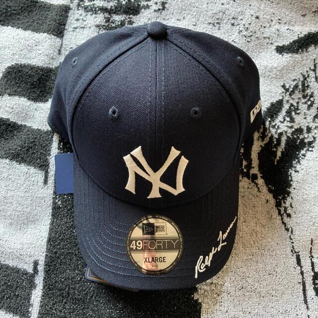 POLO RALPH LAUREN(ポロラルフローレン)のpolo ralph lauren NY yankees new era XL メンズの帽子(キャップ)の商品写真