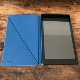 kindle fire HD 8 第8世代　純正カバー付き(タブレット)