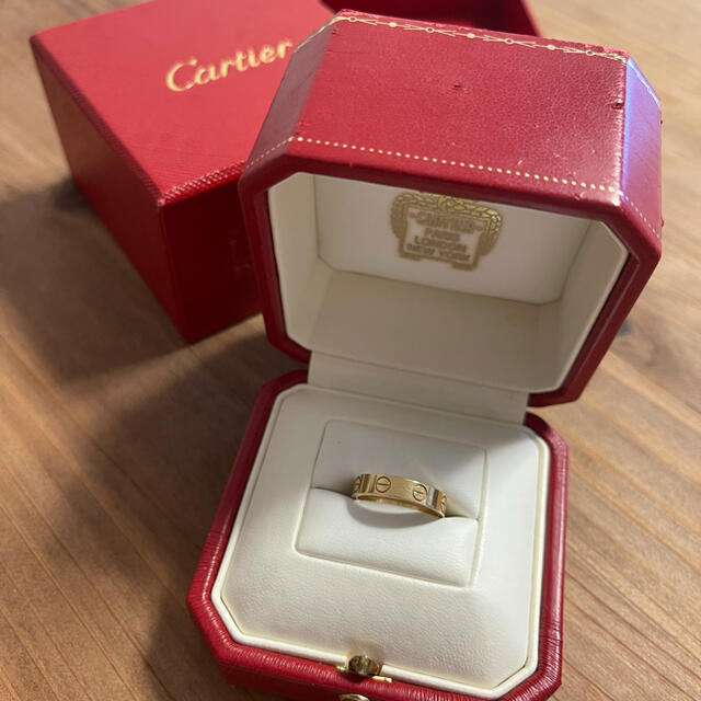 Cartier - カルティエ ミニ ラブリング YG 46 6号の通販 by なっちゃん