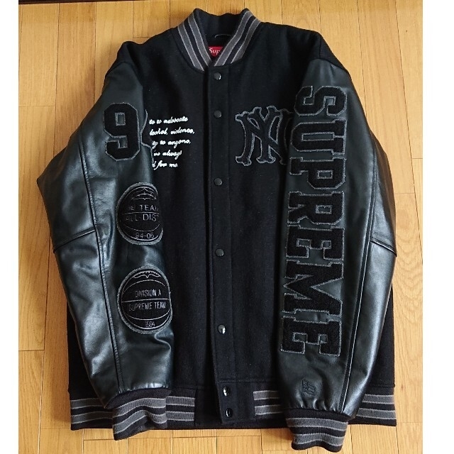 レア SUPREME シュプリーム NY 1994 VARSITY JACKET