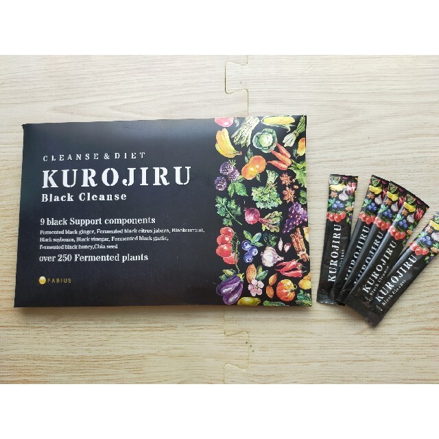 黒汁(KUROJIRU)30包+5包☆ コスメ/美容のダイエット(ダイエット食品)の商品写真