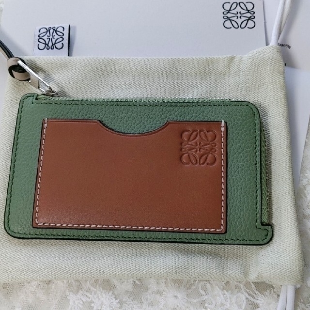 玄関先迄納品 LOEWE LOEWE カーフスキン グレイン ソフト 【ロエベ