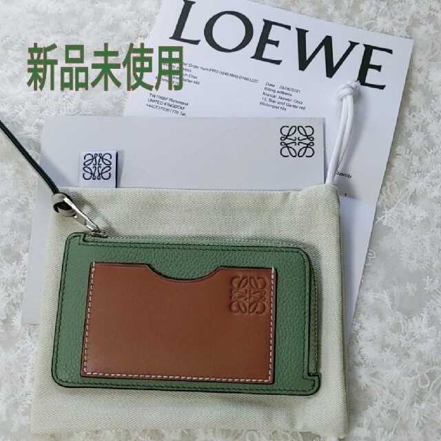 LOEWE(ロエベ)の【ロエベ】コインカードホルダー ソフト グレイン カーフスキン  LOEWE レディースのファッション小物(名刺入れ/定期入れ)の商品写真