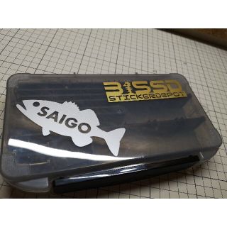 おさかな型名前ステッカー中サイズ3枚セット！魚種42種類！送料込！(ルアー用品)