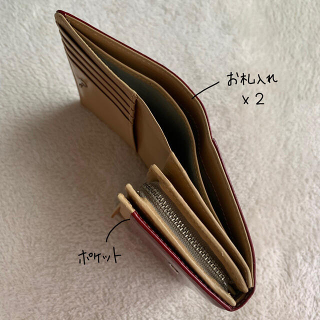 MARGARET HOWELL(マーガレットハウエル)のMARGARET HOWELL idea 二つ折り財布 レディースのファッション小物(財布)の商品写真