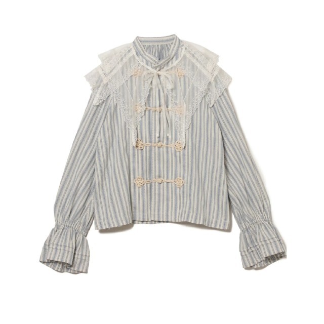 lastセールmaturely/Dobby Frog Button Shirtsのサムネイル