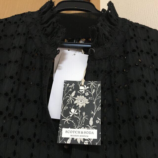 Scotch Soda Scotch Soda レースティアードワンピース ブラックの通販 By ぺこちゃん S Shop スコッチ アンドソーダならラクマ