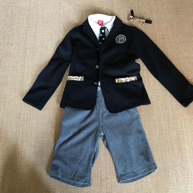 BABYDOLL(ベビードール)の子どもスーツベビードール120から130 キッズ/ベビー/マタニティのキッズ服男の子用(90cm~)(ドレス/フォーマル)の商品写真