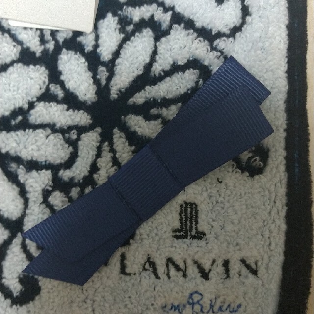 LANVIN(ランバン)のランバン  タオルハンカチ  2枚  新品  (Z) レディースのファッション小物(ハンカチ)の商品写真