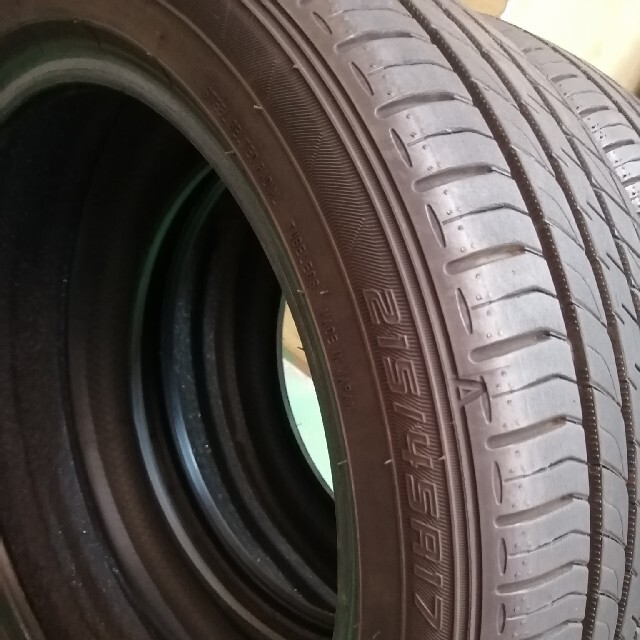 DUNLOP(ダンロップ)の215/45R17 ダンロップ中古タイヤ　2本 自動車/バイクの自動車(タイヤ)の商品写真