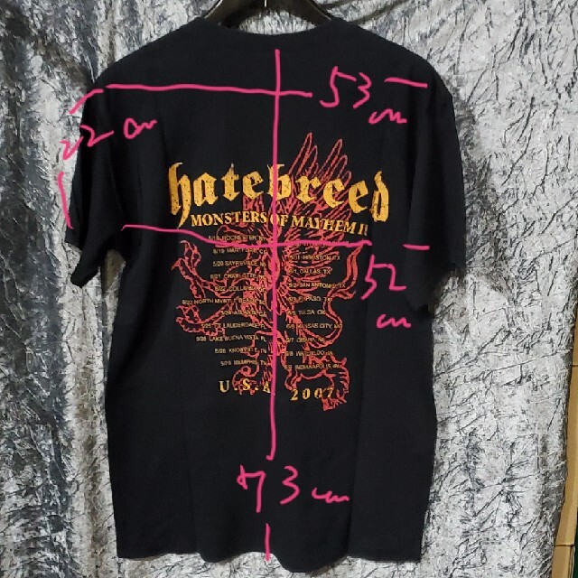 Hatebreed （ヘイトブリード） TOUR Tシャツ  激レア