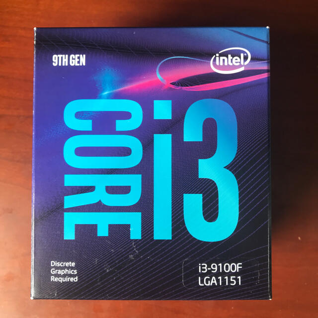 core i3 9100F