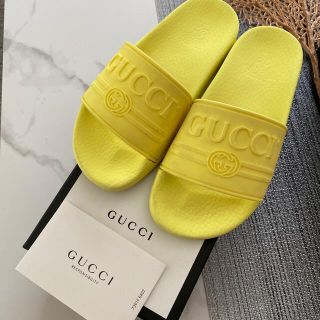 グッチ(Gucci)のgucci  キッズ　サンダル　ラバー　シャワーサンダル　正規品(サンダル)