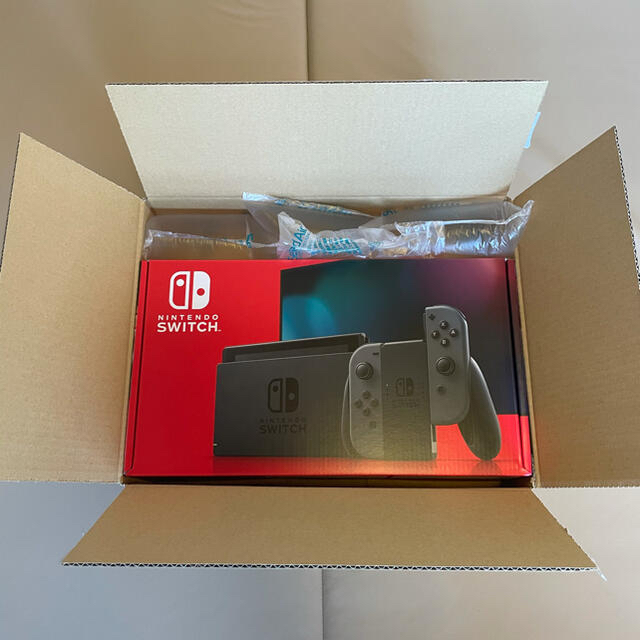 【新品/未開封】任天堂 Switch Joy-Con(L)/(R) グレー