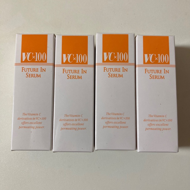 Ex:beaute(エクスボーテ)の【4本セット】VC×100 フューチャーインセラム　10ml コスメ/美容のスキンケア/基礎化粧品(美容液)の商品写真