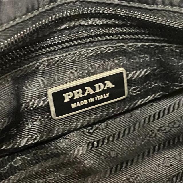 PRADA(プラダ)のプラダ ハンドバッグ ギャザーバッグ 黒 レディースのバッグ(ハンドバッグ)の商品写真