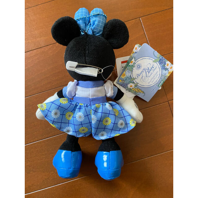 中古ぬいぐるみ ミニーマウス ぬいぐるみバッジ 「Disney Blue 中古ぬいぐるみ ミニーマウス ぬいぐるみバッジ 「Disney Blue