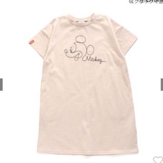 ブリーズ(BREEZE)のブリーズ　ディズニーキャラクター横顔 Tシャツワンピース(ワンピース)