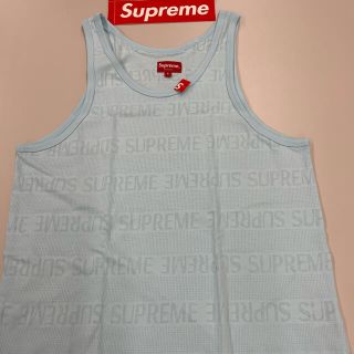 シュプリーム(Supreme)のsupreme  logo mesh tank top(タンクトップ)