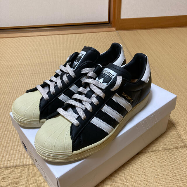 新品★本革製adidasアディダス スーパースターFV2832コアブラック | フリマアプリ ラクマ