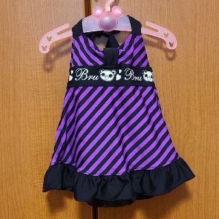 女児 水着 新品 90 ホルターネック (水着)