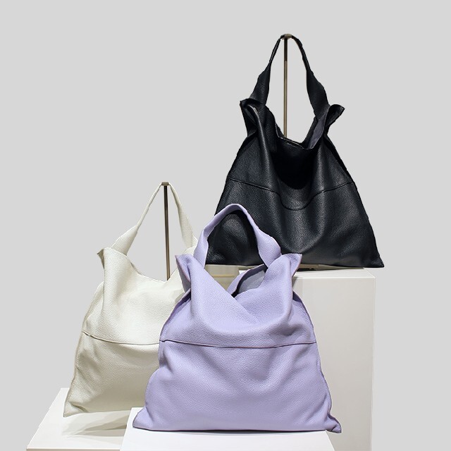 Jil Sander(ジルサンダー)の◆専用◆半額以上！ジルサンダーJIL SANDERスモーキーピンク レディースのバッグ(トートバッグ)の商品写真