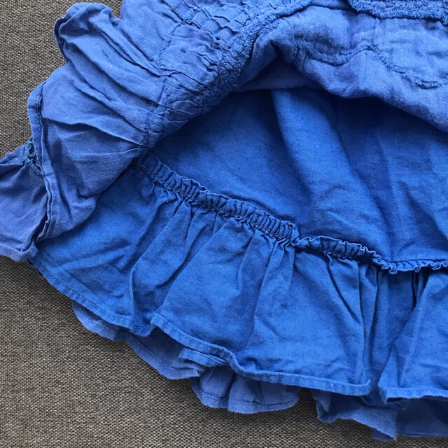 Ralph Lauren(ラルフローレン)のRALPHLAUREN ラルフローレン 　ブルーレーススカート　120cm キッズ/ベビー/マタニティのキッズ服女の子用(90cm~)(スカート)の商品写真