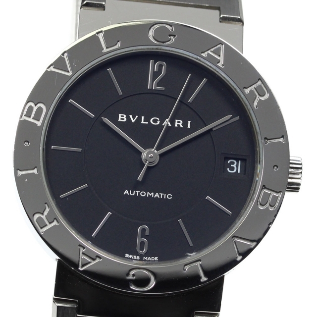 新素材新作 ブルガリ  ☆良品 - BVLGARI ブルガリブルガリ 【中古】 メンズ 自動巻き BB33SS  腕時計(アナログ)