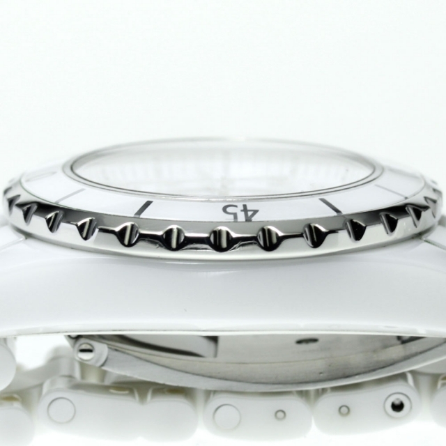 CHANEL(シャネル)の☆良品 シャネル J12 白セラミック H1628 レディース 【中古】 レディースのファッション小物(腕時計)の商品写真