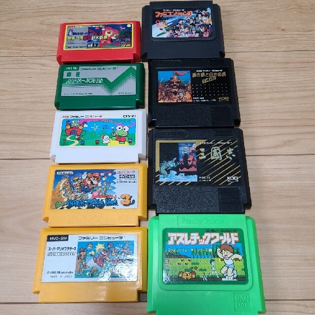 ファミリーコンピュータ - 【42本セット】ファミコンソフトの通販 by