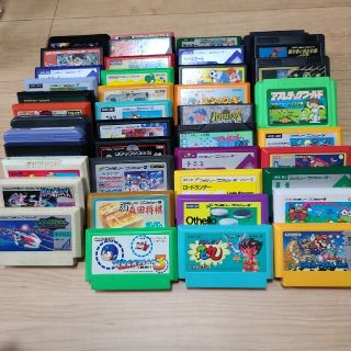 ファミリーコンピュータ - 【42本セット】ファミコンソフトの通販 by
