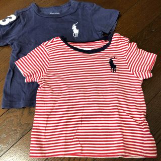 ラルフローレン(Ralph Lauren)のラルフローレン  Tシャツ　２枚セット　9M(Ｔシャツ)