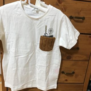 ビームス(BEAMS)の値下げ　新品　ビームス  ピーナッツ　スヌーピー  コラボ　Tシャツ　130(Tシャツ/カットソー)